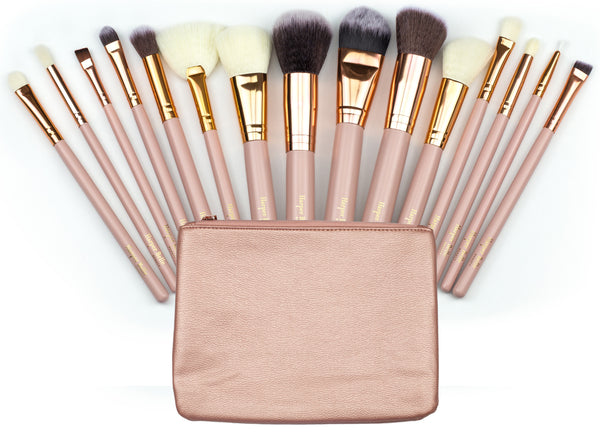 Signature Pink Makeup Brush Set