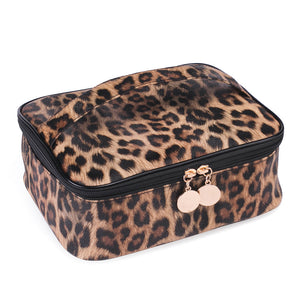 Leopard Print Toiletry Bag