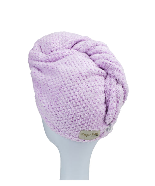 Microfiber Hair Drying Turban | Lavendar