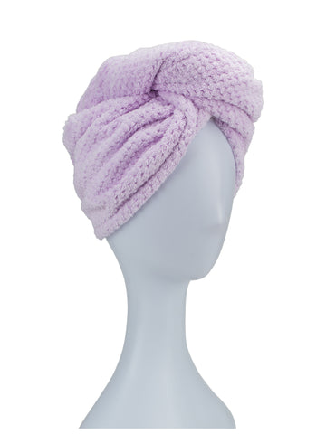 Microfiber Hair Drying Turban | Lavendar