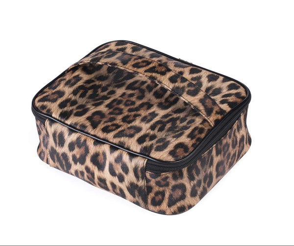 Leopard Print Toiletry Bag